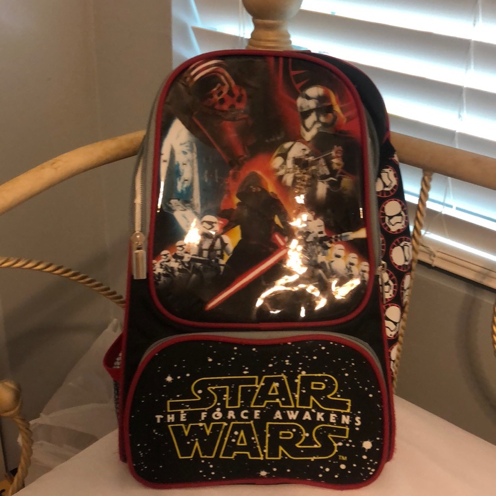 Small Star Wars A Force Awakens backpack